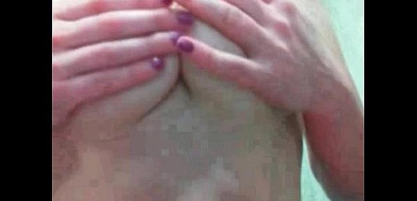  Cute WebCam Girl With Great Natural Tits And Nice Pussy